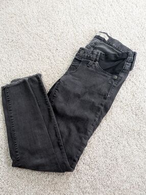Madewell Maternity Jeans - Skinny Raw Hem